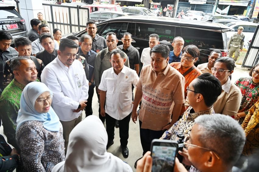 Menteri PKP dan Mendagri Kunjungi MPP Medan,  Dorong Percepatan Pembangunan Perumahan Subsidi