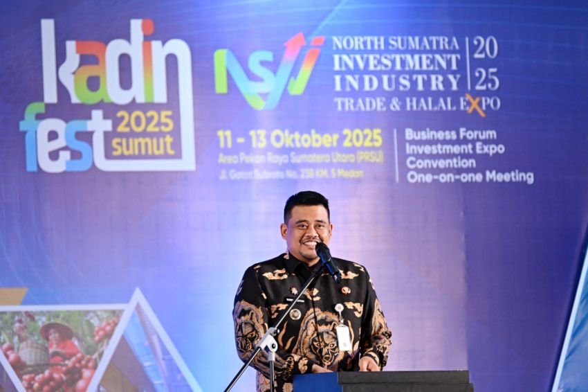 Gubernur Bobby Nasution Dorong Sinergi Pemerintah dan Dunia Usaha,  Targetkan Pertumbuhan Ekonomi Sumut Capai 7,2%