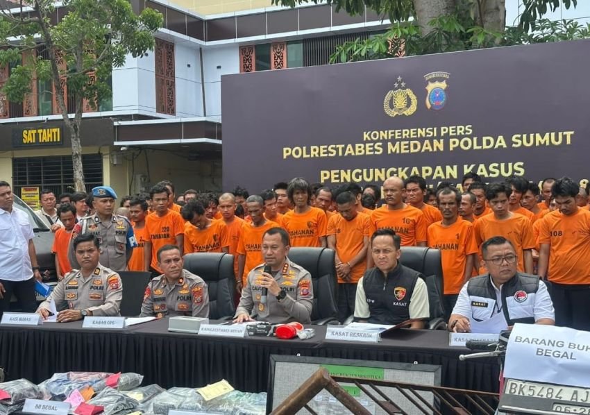 Tegas! Kapolrestabes Medan Ultimatum Panglong dan Gudang Botot Penadah Barang Curian