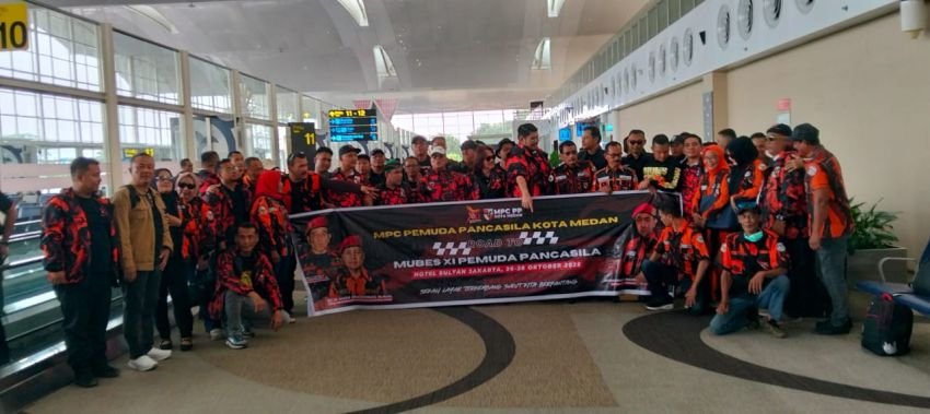 Mensukseskan Mubes XI PP di Jakarta, Ketua MPC PP Kota Medan Berangkatkan 500 Kader