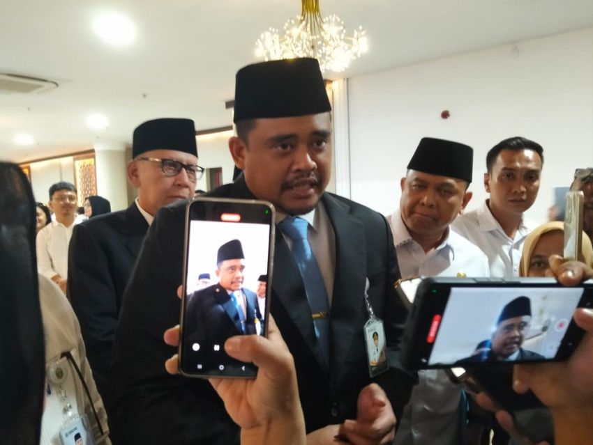 Sikap Arogan Protokol Bobby Nasution Warnai Pelantikan Pejabat Pemprov Sumut