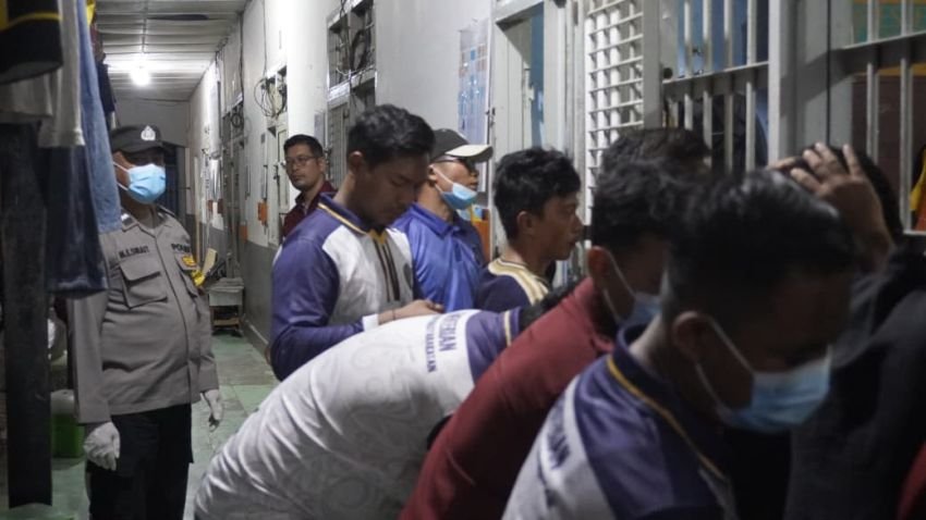 Lapas Pematang Siantar Laksanakan Razia Gabungan Blok Hunian WBP