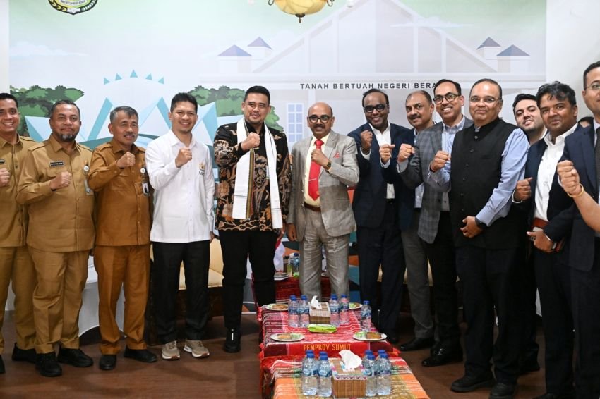 Gubernur Bobby Nasution Sambut Baik Rencana Investasi India di Sumut