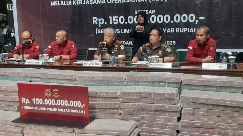 Perkara Tipikor Penjualan Aset PTPN I Regional I, Penyidik Kejati Sumatera Utara Amankan Uang 150 Miliar Rupiah Dari PT.Deli Megapolitan Kota Residenc
