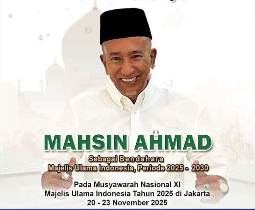 Mahsin, Tokoh Sumut Resmi Menjabat Bendahara MUI Pusat 2025&ndash;2030