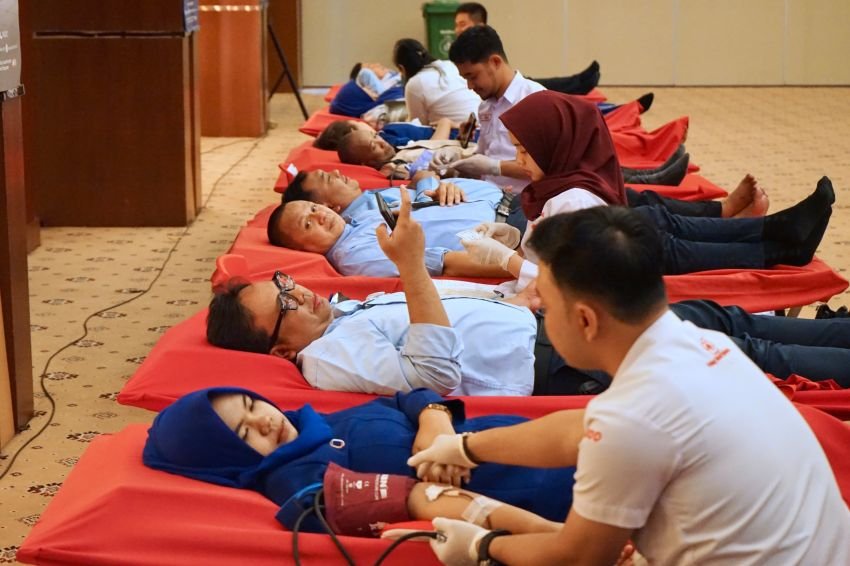 HUT ke-64, Bank Sumut Gelar Donor Darah untuk Sesama, Bukti Peduli Kemanusian