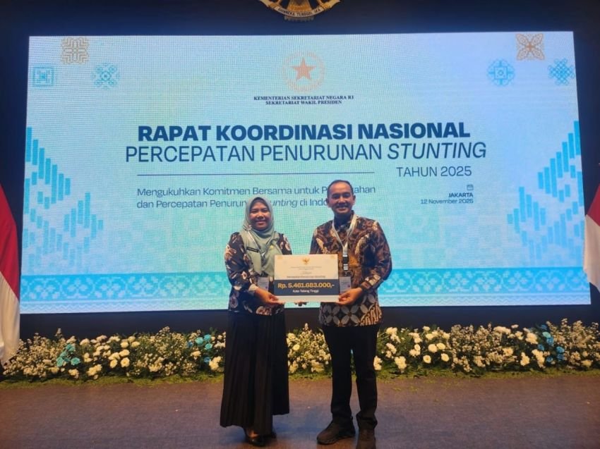 Tebing Tinggi Raih Prestasi Penurunan Angka Stunting Tingkat Nasional, Terima DIF Rp 5,4 Milyar Dari Kemenkeu RI