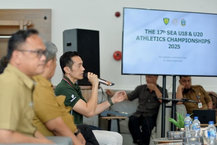 Sumatera Utara Jadi Tuan Rumah Kejuaraan Atletik Asia Tenggara U18 dan U20 ke-17
