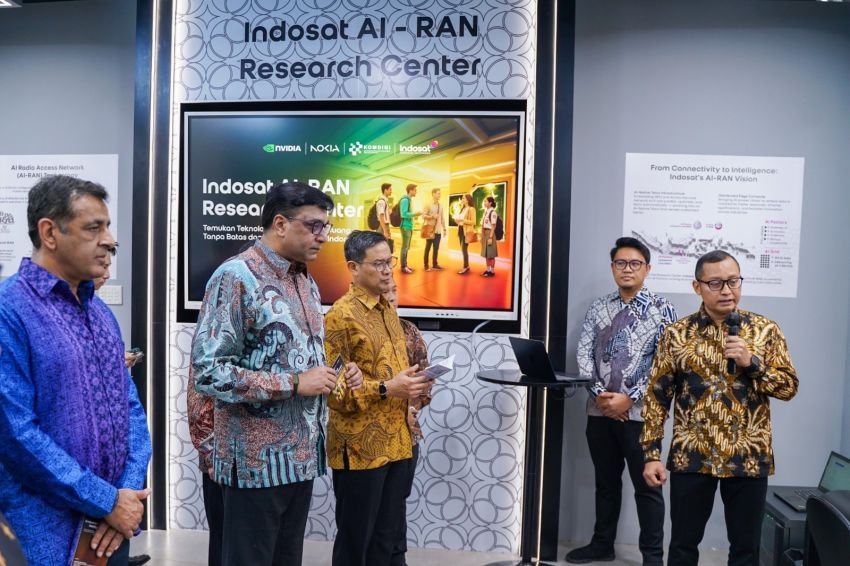 Indosat, Nokia, dan NVIDIA Resmikan AI-RAN Research Center