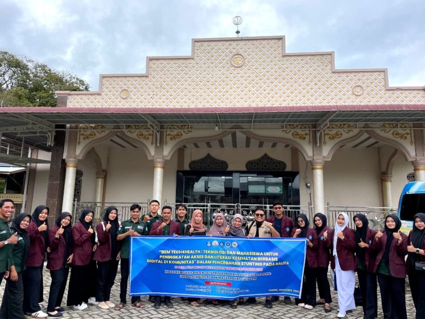 STIKes Medika Nurul Islam Laksanakan Program Pengabdian Kepada Masyarakat di Desa Pulo Mesjid