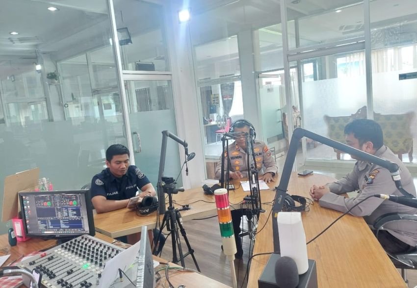 Dialog Interaktif Hallo Polisi: Polsek Delitua Menekan Angka Kriminalitas Melalui Patroli Preventif