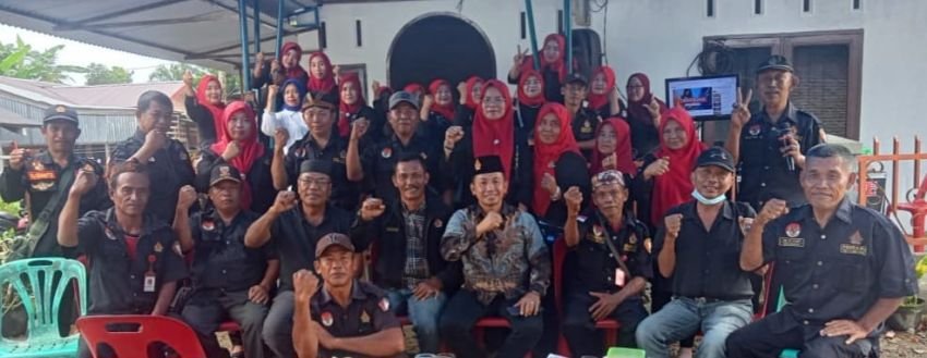 SILATURAHMI PENDAWA LANGKAT HILIR BERLANGSUNG GUYUB DI DESA TANJUNG PUTUS