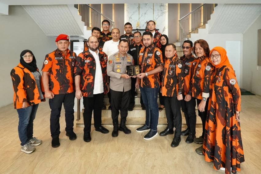 Audensi,Ketua MPC PP Medan M. Rahmaddian Shah Siap Bersinergi dengan Kapolrestabes Wujudkan Kamtibmas