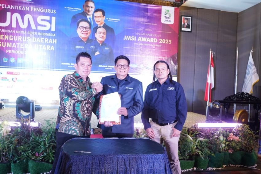 JMSI Sumut Resmi Jalin MoU dengan Media Indonesia Raya (MIRA)