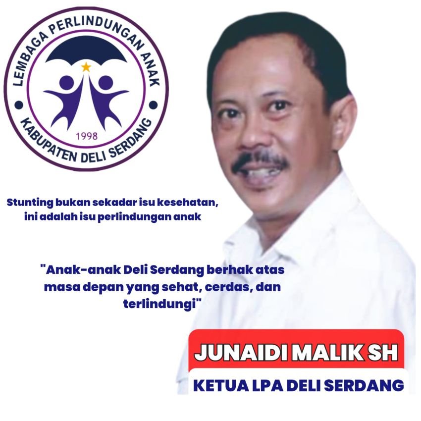 LPA Deli Serdang Apresiasi Penghargaan Nasional Pencegahan Stunting, Tegaskan Komitmen Keberlanjutan Perlindungan Anak