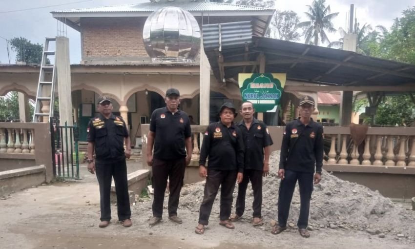 Pendawa Kuala Berikan Bantuan untuk Pembangunan Masjid Nurul Zannah di Langkat