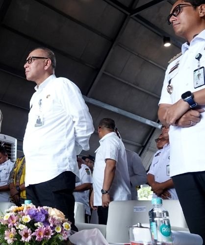 Gubernur Bobby Nasution Hadiri Peresmian Underpass Gatot Subroto Medan oleh Presiden Prabowo