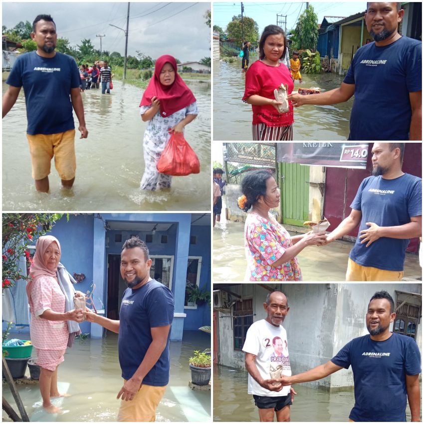 RANZ Kota Medan Salurkan Bantuan ke Warga yang Belum Dikunjungi Wali Kota