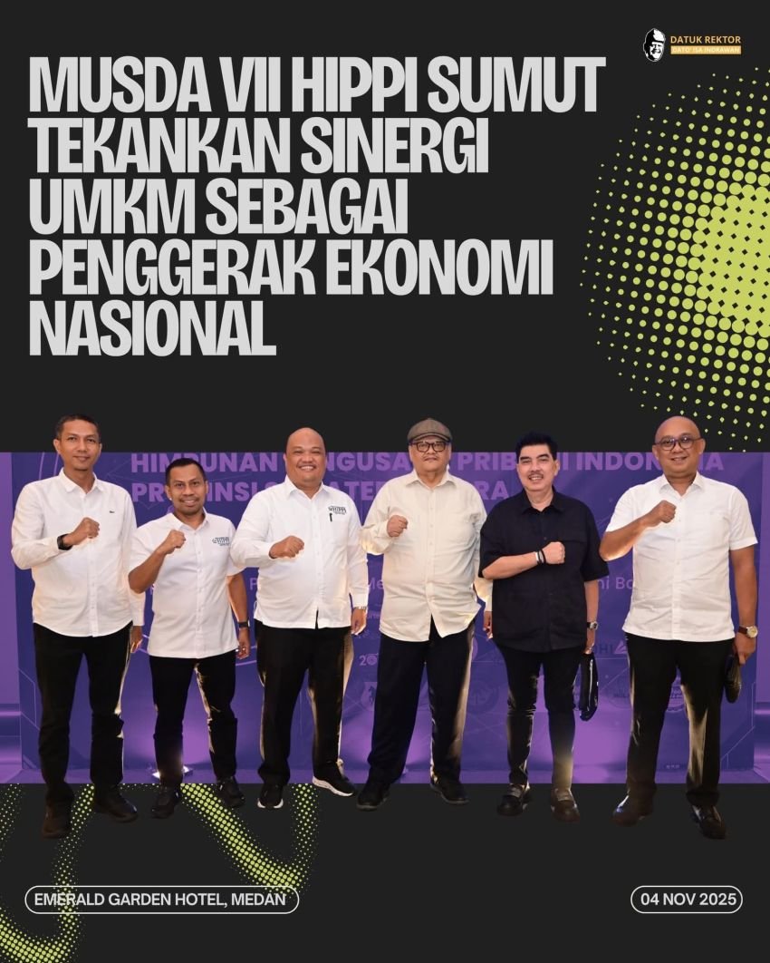 Musda VII HIPPI Sumut Dorong Sinergi Dunia Usaha dan Pendidikan untuk Majukan UMKM