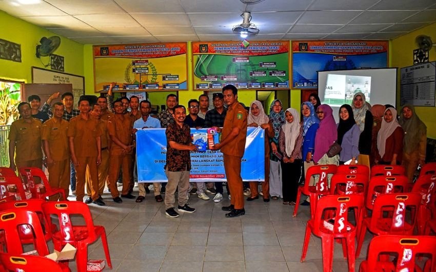 TRANSFORMASI DIGITAL UMKM DAN APARATUR DESA PEMATANG SERAI