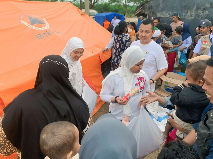 Aksi Kemanusiaan Komunitas AKU ANAK MEDAN Berbagi Sedikit Bantuan ke Tiga Kecamatan di Aceh Tamiang