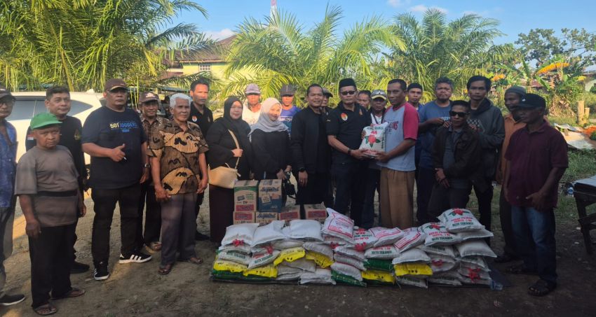 PB Pendawa Indonesia Salurkan Bantuan untuk Korban Banjir di Brandan, Langkat