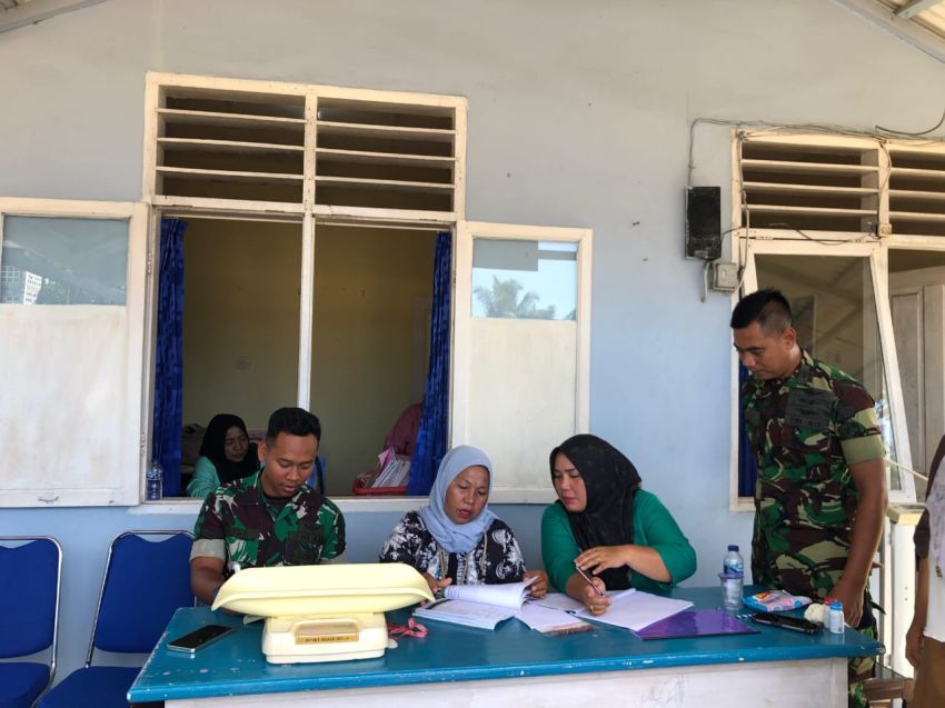 Kosek I Melalui Satrad 103 Sibolga Siagakan Posko Kesehatan Bencana, Hadir Bantu Warga Tapteng dan Kota Sibolga