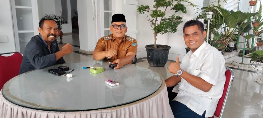 Kabiro Media Sumut24 Group Silaturrahmi dengan Bupati Pasaman Barat, Bahas Kolaborasi Informasi Pembangunan