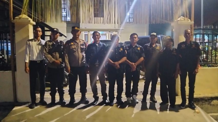 Pendawa Bersama Polri Laksanakan Pengamanan Malam Natal 2025