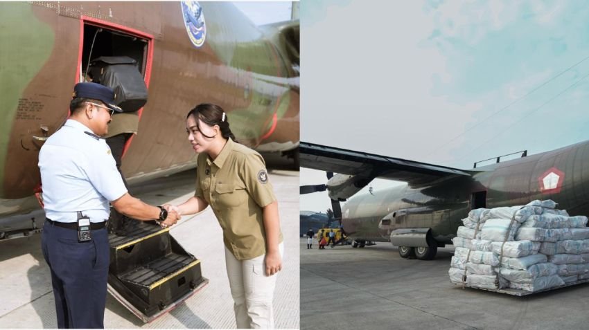 Misi Kemanusiaan UKP Pariwisata: Zita Anjani Kolaborasi Dengan TNI/POLRI Distribusikan Bantuan Presiden ke Sibolga dan Tapanuli Tengah dengan Hercules