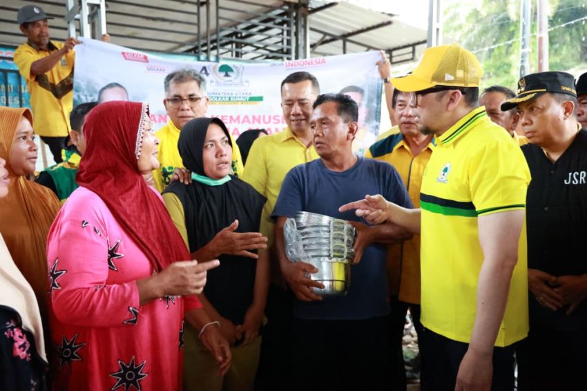 Ini Kegiataan,  Plt Ketua Golkar Sumut, Ahmad Doli Langsung Tinjau Lokasi