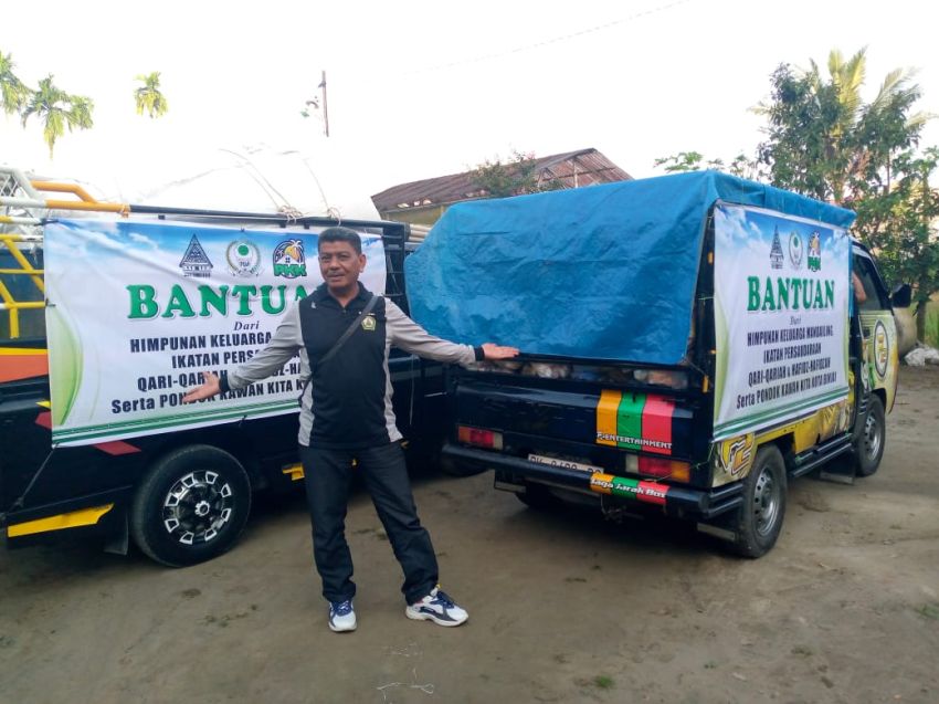DPD HIKMA Kota Binjai Salurkan Bantuan Logistik untuk Korban Banjir dan Longsor di Aceh Tamiang