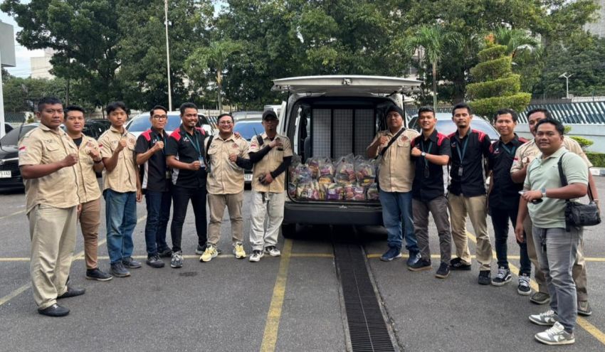 SQUAD ARMADA PENDAWA SUMUT & PT DJARUM GELAR AKSI SOSIAL PEDULI KORBAN BANJIR