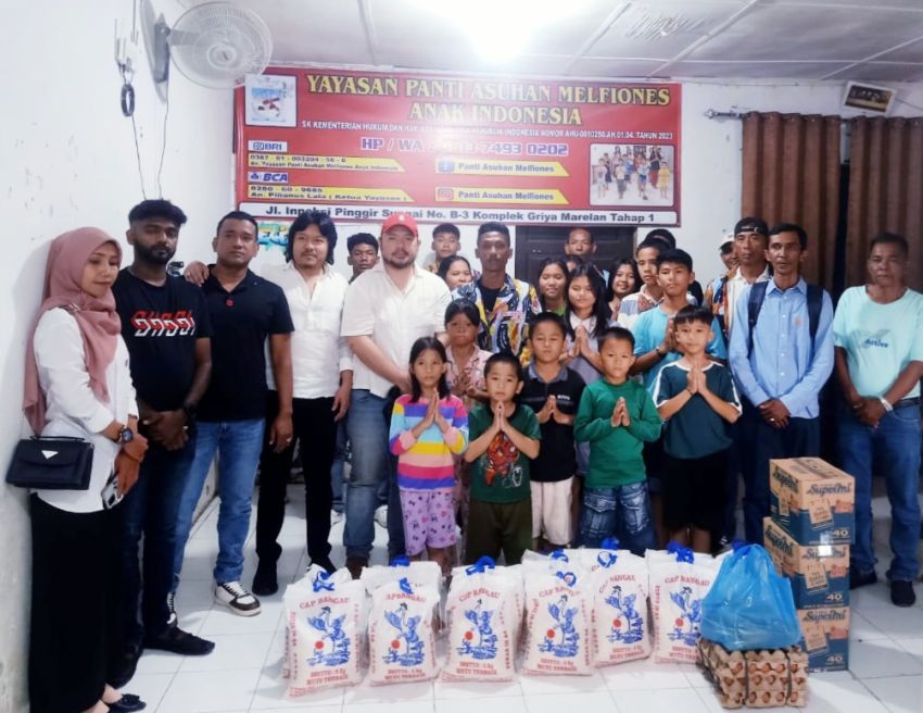 Perduli Paska Banjir, Menyambut Natal 2025 dan Tahun Baru 2026, DPD I PKN MJA Sumut Salurkan Bansos di Yayasan Panti Asuhan Melfiones Anak Indonesia