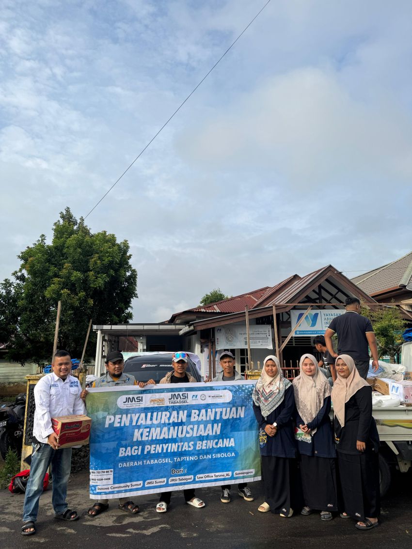 Komunitas Innova, Chapter JMSI Sumut & Kantor Hukum Taruna AL Salurkan Donasi untuk Korban Banjir di Tabagsel, Tapteng dan Sibolga   Innova Communit