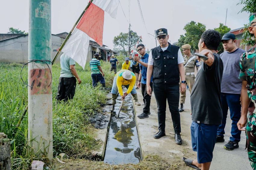 Sebanyak 3.000 Personel dari 21 Kecamatan Gotong Royong Raya di Medan Helvetia