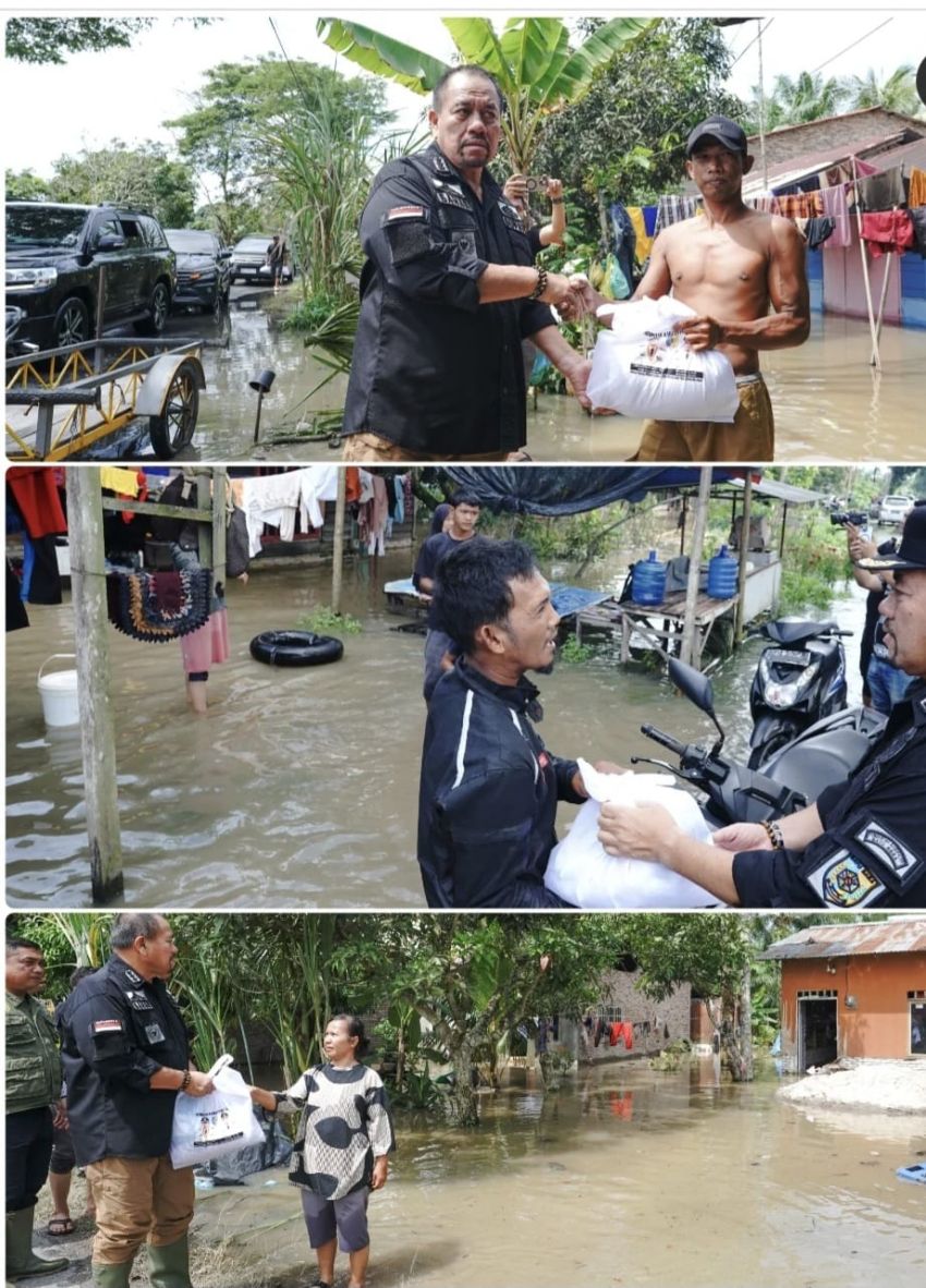 Sumut Foundation Apresiasi Gerak Cepat Bupati Batu Bara Baharuddin Siagian  Tangani Banjir di Batu Bara