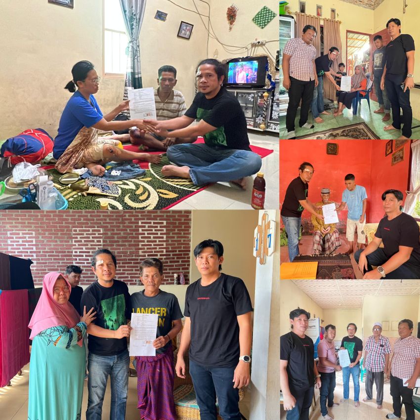 Lima Korban Kecelakaan Lalin Secara Beruntun Dibeberapa Titik Kisaran Damai Kekeluargaan