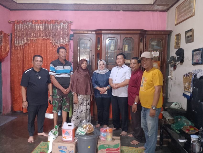 DPW Pendawa Sumut Salurkan Bantuan Sembako kepada Anggota Terdampak Banjir di Medan