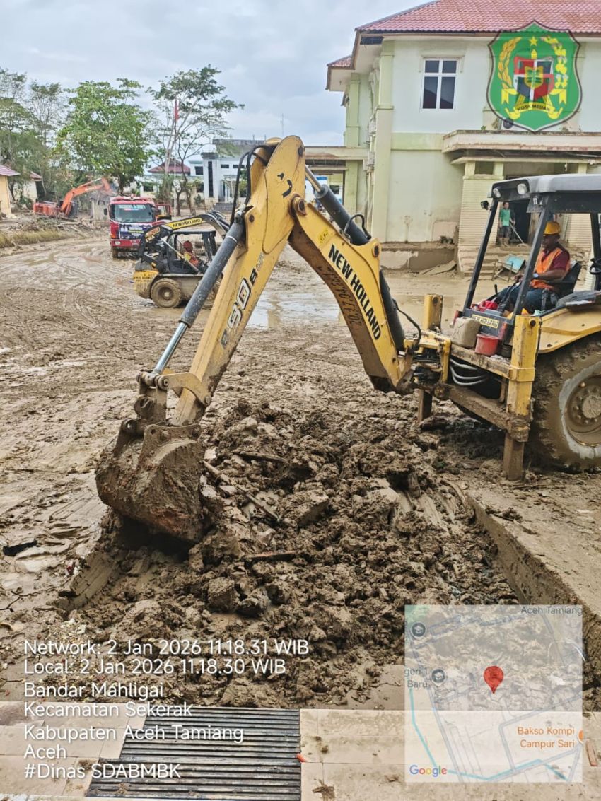 Pemko Medan Kirim Bantuan Alat Berat 3 Tahap, Misi Kemanusiaan Bantu Percepatan Pemulihan Bencana di Aceh Tamiang