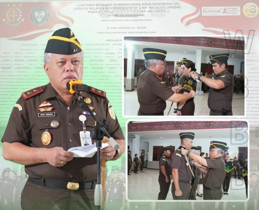 Kajati Sumut Canangkan Zona Integritas Menuju WBBM