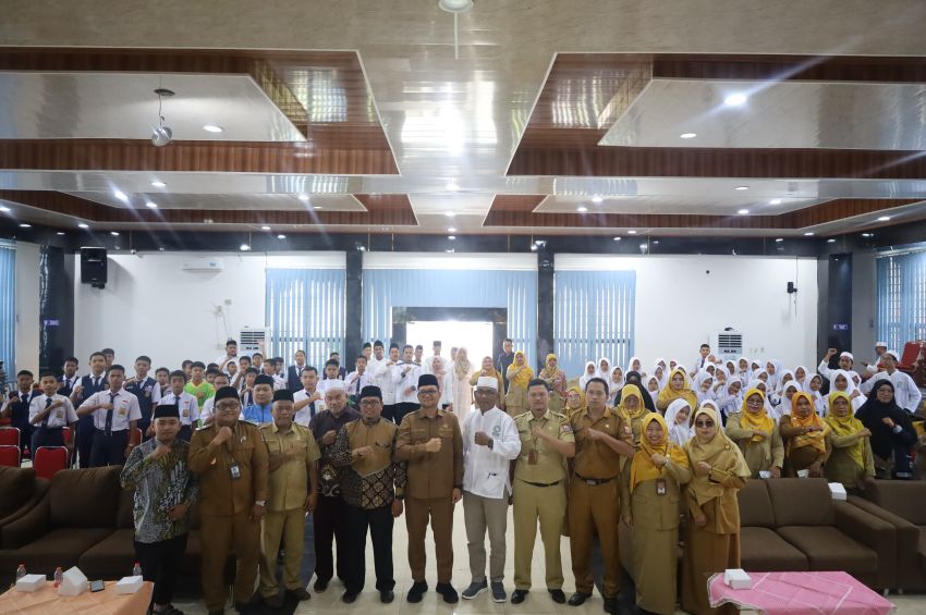 Pelatihan Fardhu Kifayah Bagi Pelajar Tingkat SMP Negeri Dibuka Wakil Wali Kota Tanjungbalai
