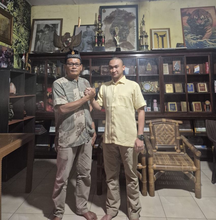 Sultan Deli M.Lamanjiji Perkasa Alam Bersilaturahmi ke Kediaman Ketum PB Pendawa Indonesia