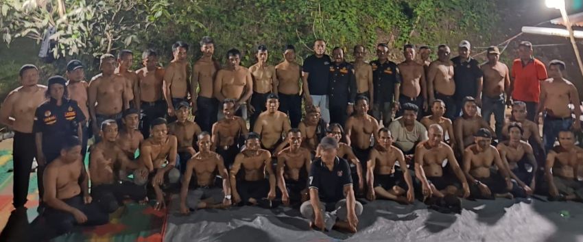 99 Anggota Satgas Satria Pendawa Ikuti Diklat Fisik dan Kanuragan di Langkat