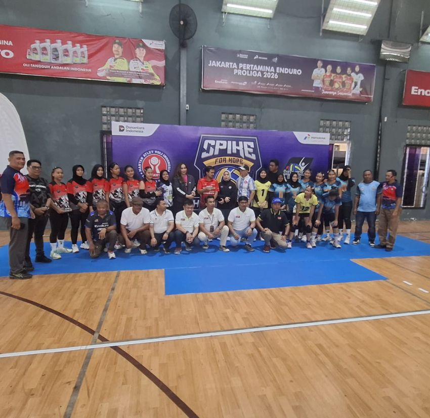 Pertamina Enduro Gelar &ldquo;Spike for Hope Charity Match&rdquo;, Dukung Pembinaan Voli Muda dan Donasi Bencana