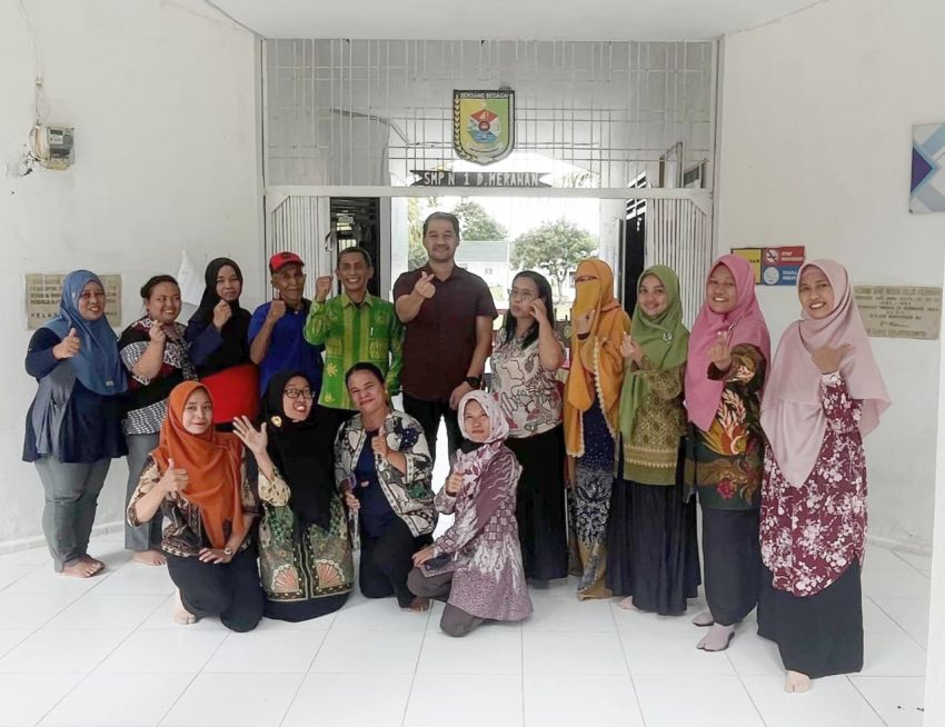 Kadis Pendidikan Sergai Tinjau SDN 105452 Bahjering dan SMPN 1 Dolok Merawan