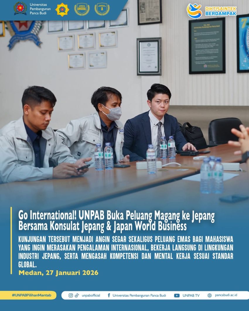 Peluang Emas Magang ke Jepang Terbuka Lebar bagi Mahasiswa UNPAB
