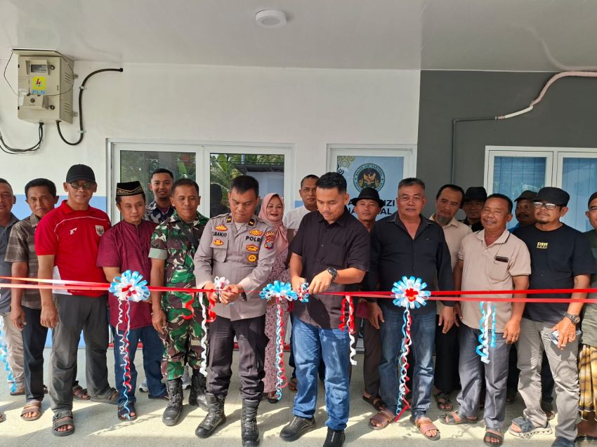 Dapur SPPG Melati II Resmi Dibuka, Anak Yatim Terima Santunan