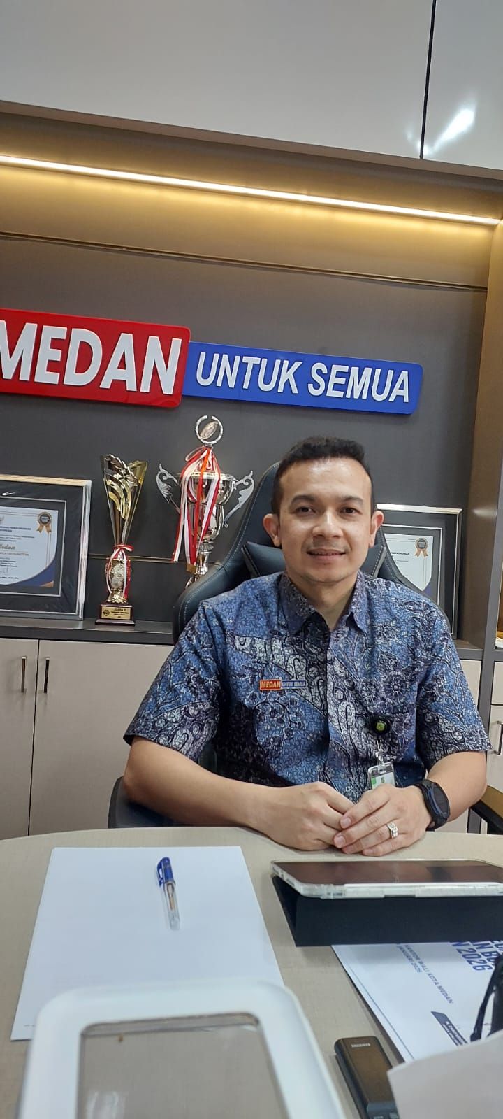 Bapenda Medan Kebut PAD 2026 Rp3,6 Triliun, Pajak Restoran dan Hiburan Jadi Andalan