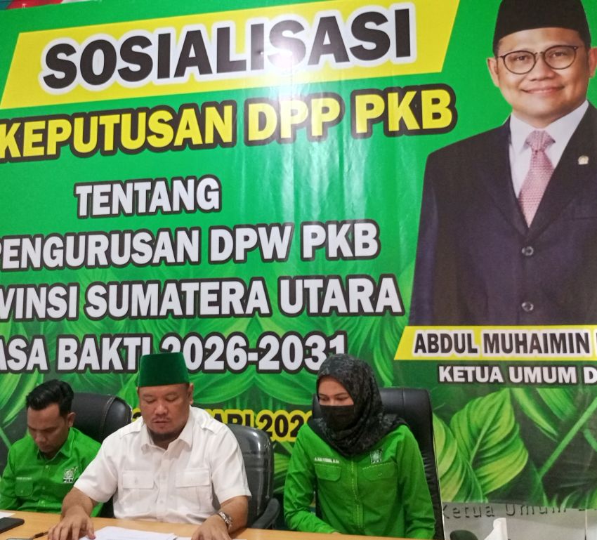 DPW PKB Sumut Buka Pendaftaran Bakal Calon Ketua DPC se-Sumatera Utara Mulai 8 Maret